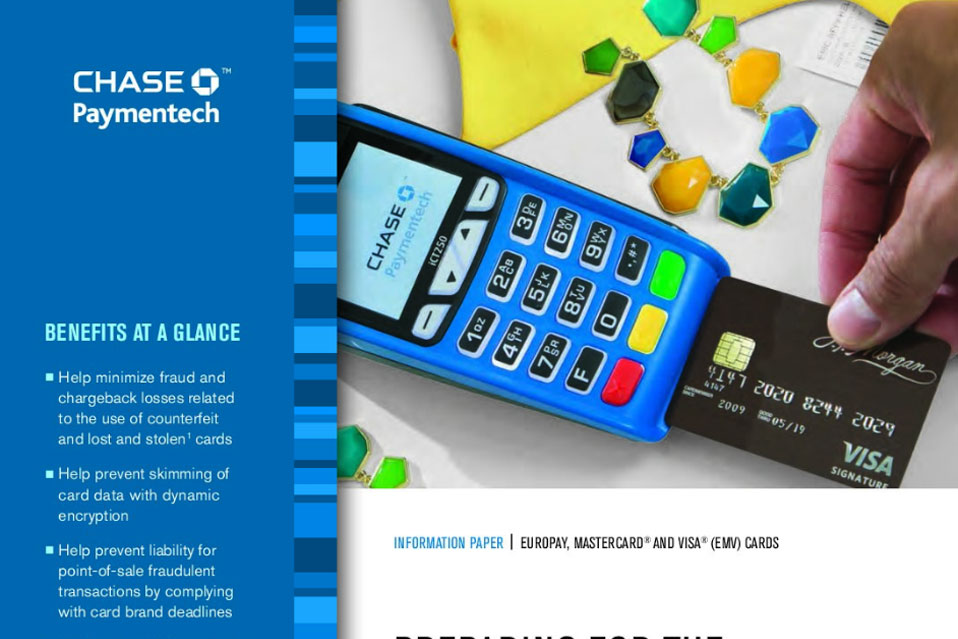 Chase EMV Chip Technology